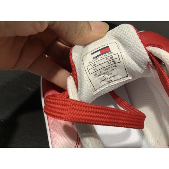 Tommy Hilfiger Men's Red Ombre Remmo 2 Sneakers Size 11 - Picture 6 of 7